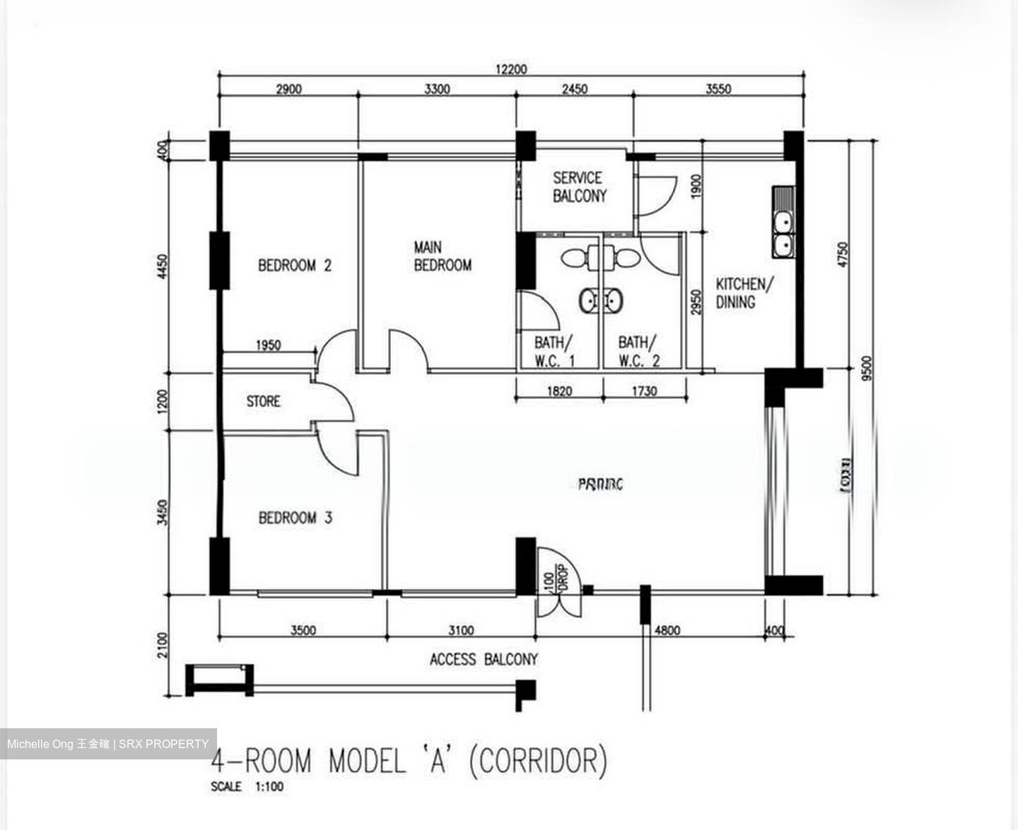 Blk 789 Choa Chu Kang North 6 (Choa Chu Kang), HDB 4 Rooms #586752451